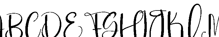 Wedding3 Font UPPERCASE