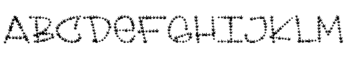 Weedface Font LOWERCASE