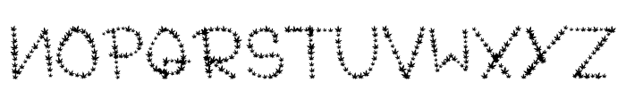 Weedface Font LOWERCASE