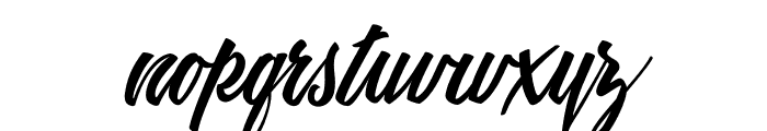 Weekend Flower Hunters Personal Use Font LOWERCASE