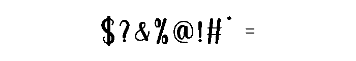 Weekend Font OTHER CHARS
