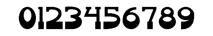 Weighty-Step Font OTHER CHARS