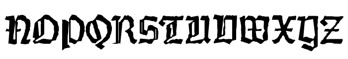 Weiss-Gotisch-Random Font UPPERCASE