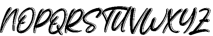 Welcome Creative Font UPPERCASE