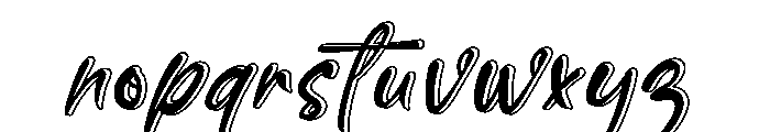 Welcome Creative Font LOWERCASE