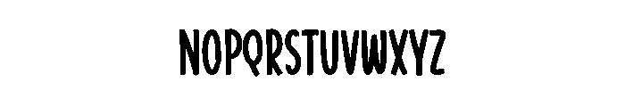 Welcome  Halloween Font UPPERCASE