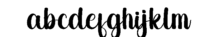 Welcome January FONT