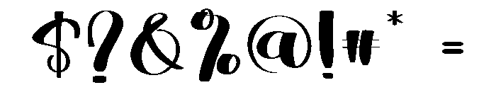 Welcome Winter Font OTHER CHARS