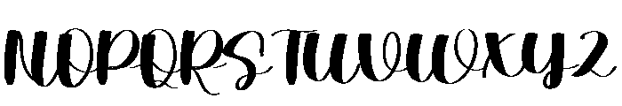 Welcome Winter Font UPPERCASE