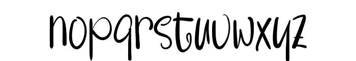 WelcomeChristmasRegular Font LOWERCASE