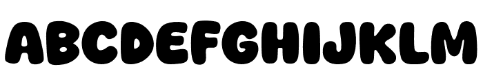 Welfresh Font UPPERCASE
