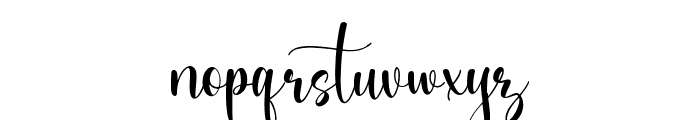 Welington Font LOWERCASE