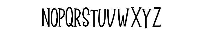 Wellington Sans Font LOWERCASE