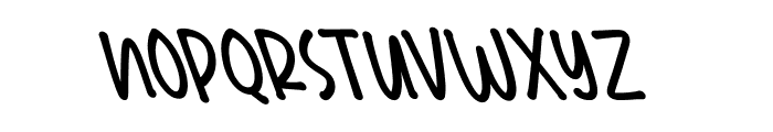 Wellside Oblique Font LOWERCASE