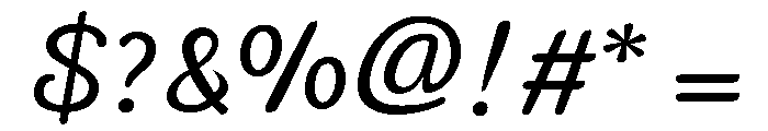 Wellys Font OTHER CHARS