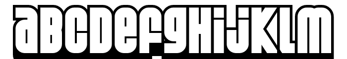 Weltron 2001 Font LOWERCASE