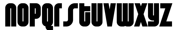Weltron Special Power Font LOWERCASE