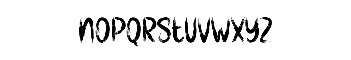 Wendigo Font LOWERCASE
