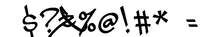 Westbrook Tag PERSONAL USE Regular Font OTHER CHARS