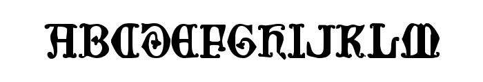 Westdelphia Regular Font UPPERCASE