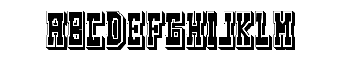 Westerngames Regular Font LOWERCASE