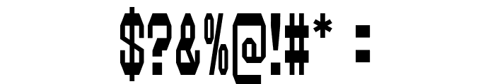 Westhorn Regular Font OTHER CHARS