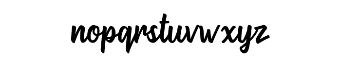 Westhouse Font LOWERCASE