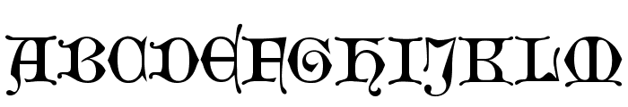 WestminsterGotisch Font UPPERCASE
