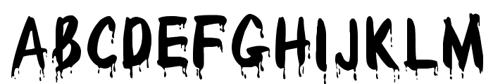 WetPaint Font LOWERCASE