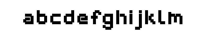 webpixelbitmap-Black Font LOWERCASE
