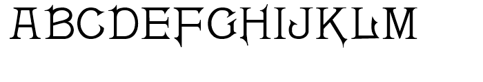 Webster Regular Font UPPERCASE