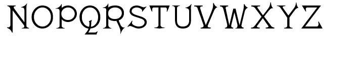 Webster Regular Font UPPERCASE
