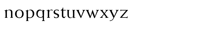 Weiss Roman Font LOWERCASE