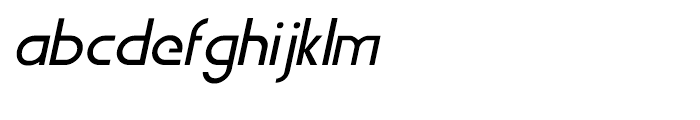 WerkHaus Italic Font LOWERCASE