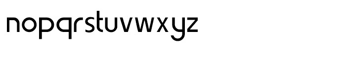 WerkHaus Regular Font LOWERCASE