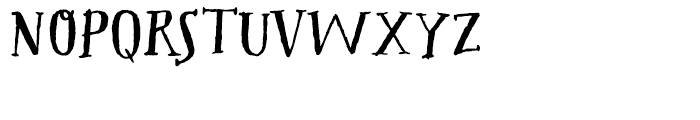 Westcoast Letters Regular Font LOWERCASE
