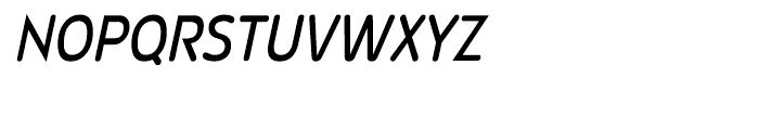 Wevli Condensed Italic Font UPPERCASE