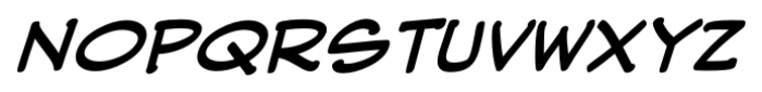 WebLetterer Pro BB Italic Font LOWERCASE