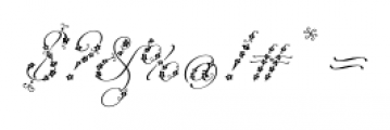 Weingut Script Font OTHER CHARS