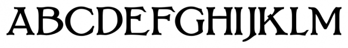 Wellingborough Regular Font UPPERCASE