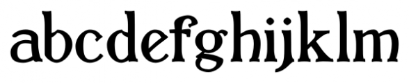 Wellingborough Regular Font LOWERCASE
