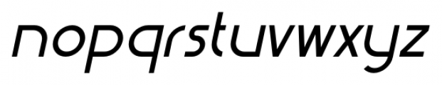WerkHaus Italic Font LOWERCASE