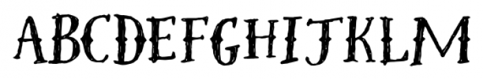 Westcoast Letters Decor Rough Font LOWERCASE
