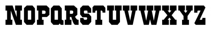 Western Bevel JNL Regular Font UPPERCASE