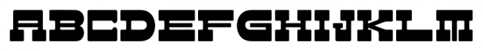 Western Regular Font UPPERCASE