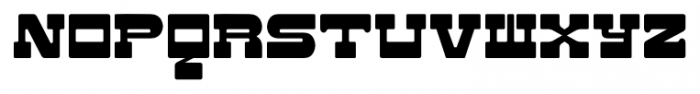 Western Regular Font UPPERCASE