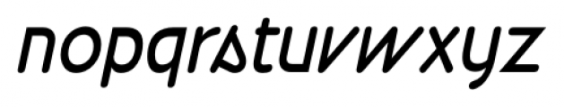 Wevli Italic Font LOWERCASE
