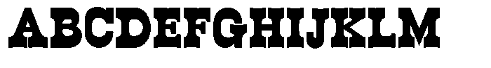 We Work Black Font UPPERCASE