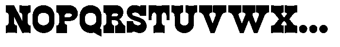 We Work Black Font UPPERCASE