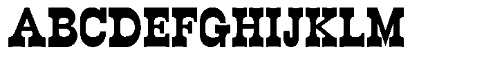 We Work Bold Font UPPERCASE